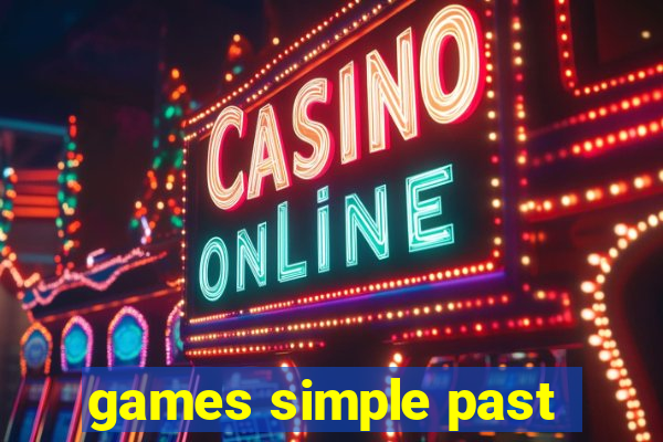 games simple past